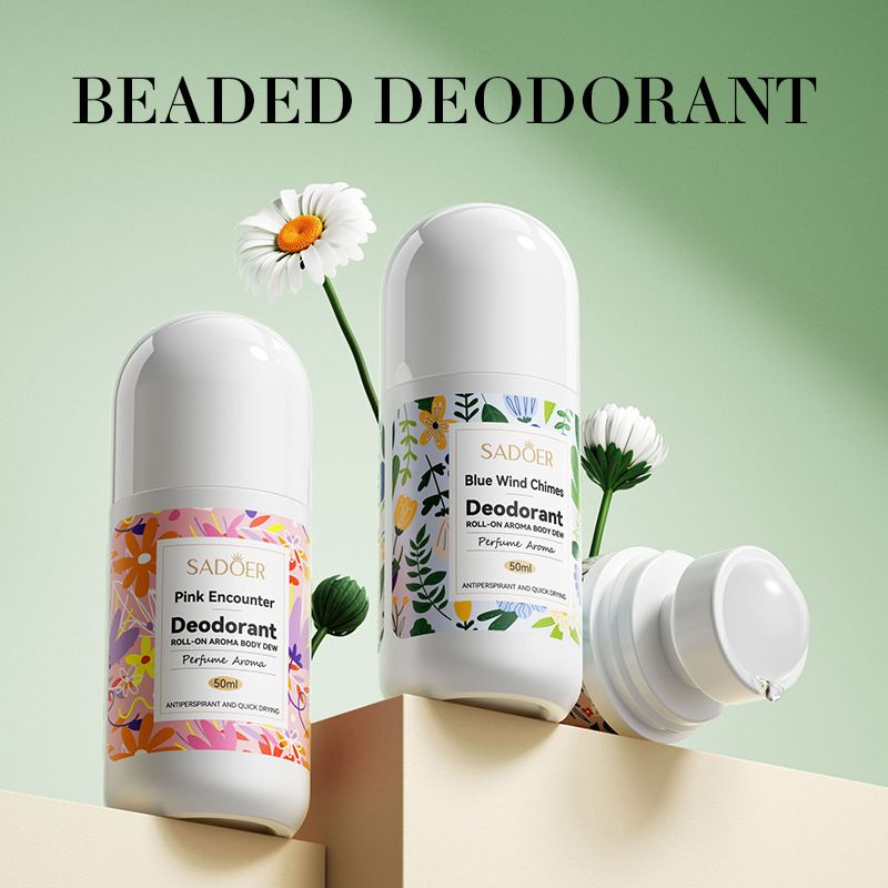 【2 bottles = 74.92GHS, 5 bottles = 155.09GHS】Lanfengling Roll-on Deodorant Small portable roller deodorant