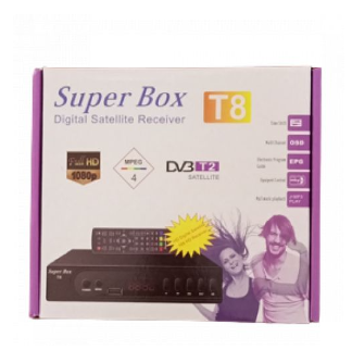 Super box Digital Decoder Satellite Receive -Black