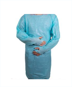 FLUID PROTECTION GOWN, LONG-SLEEVE, THUMB LOOP