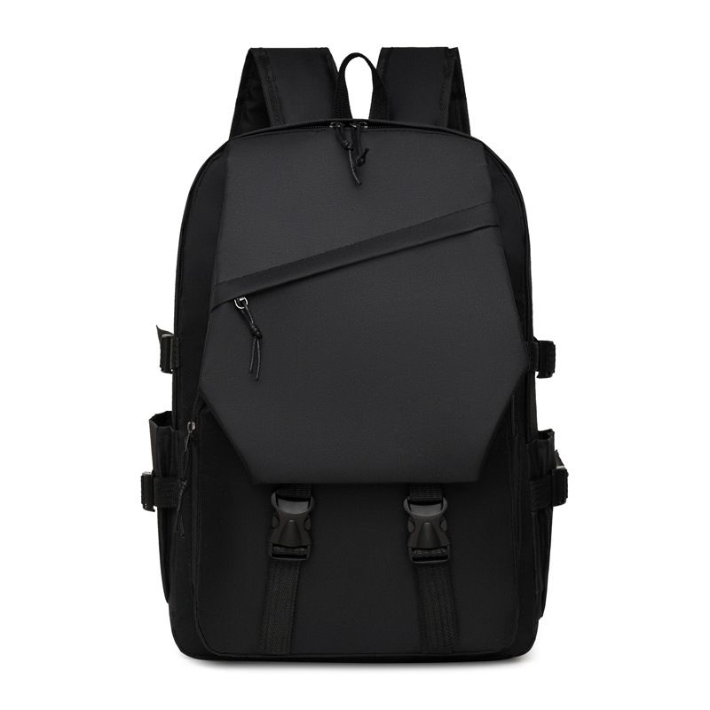 D12 Trendy Backpack Couple Large Capacity Back Pack Women Men Black Waterproof School Backpacks For Teens