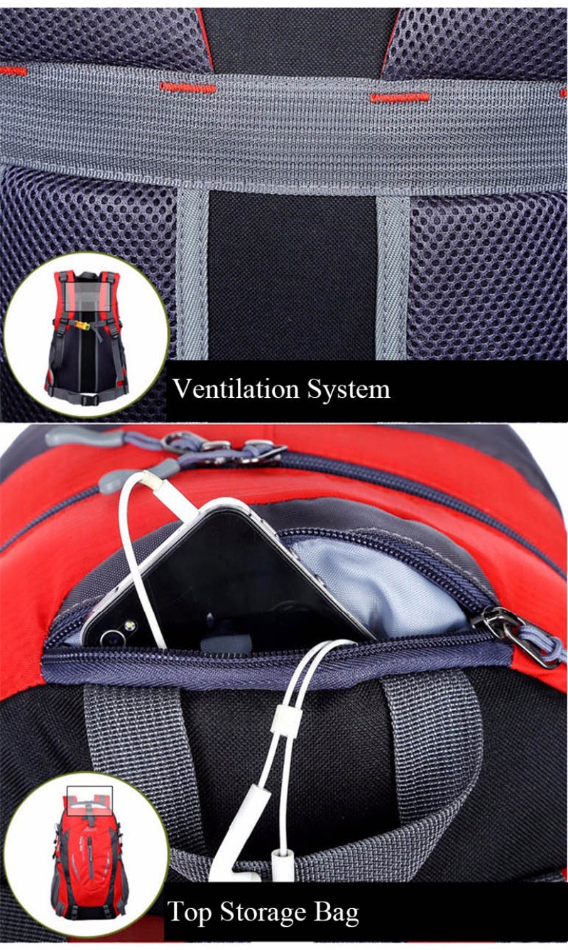 New Men Travel Backpack Nylon Waterproof Youth sport Bags Casual Camping Male Backpack Laptop Backpack Women Outdoor Hiking Bag