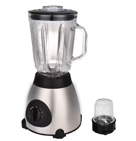 KAEN WUOD 2 in 1 Blender Juicer KE-2268 5 Speed with Stainless Steel Jar Electric Food Mixer Blender