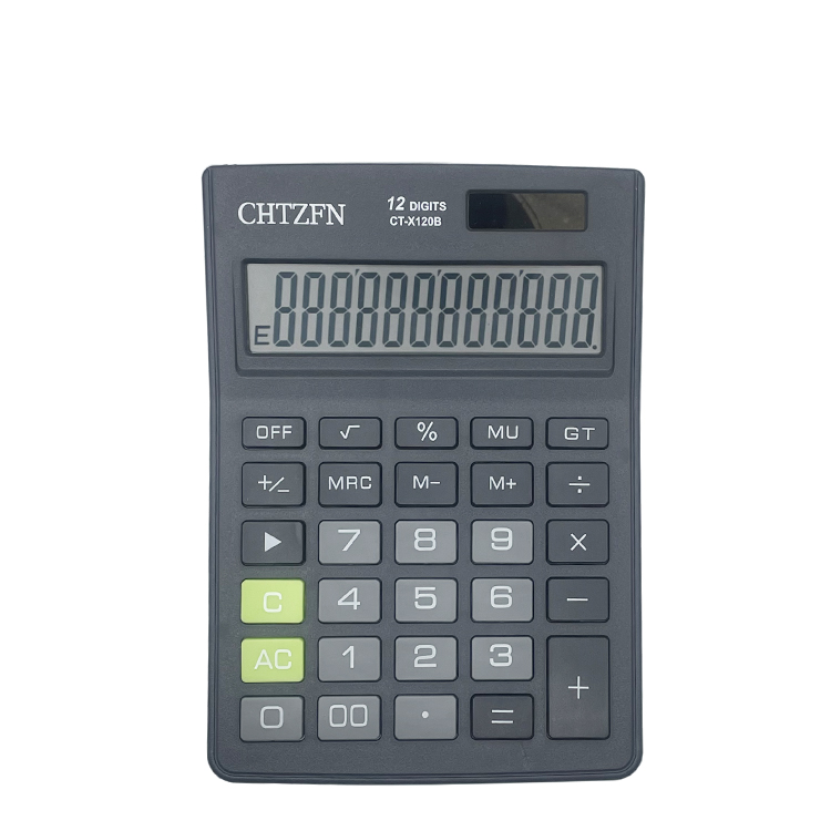 Professional Scientific Calculator LCD Display 12 Digits Electronic Calculator Multifunction Office Tool CT-X120B