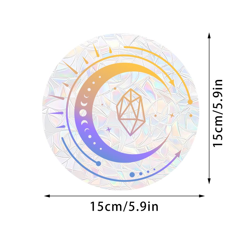 Amazon New Plant, Flower, Animal and Sunlight Catcher Static Glass Sticker - Bird - proof Glass Sticker