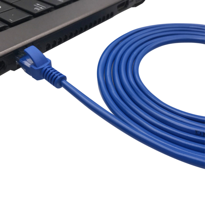 Ethernet Cable RJ45 Cat5e Network LAN Fast Internet 1m bule New