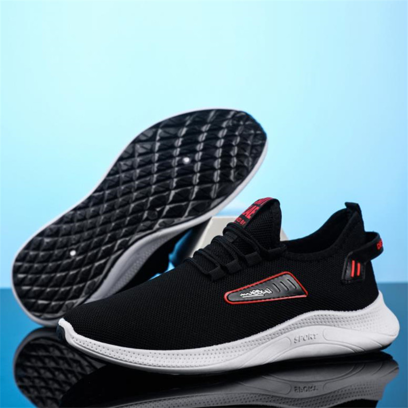 2021 new sports shoes outdoor leisure sports shoes net shoes men's fashion running shoes comfortable wear-resistant non-slip