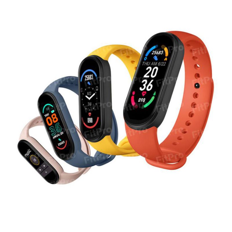 New M6 Magnetic Smart Band with Bluetooth, Fitness Tracker, Heart Rate, Blood Pressure, Blood Oxygen Monitor