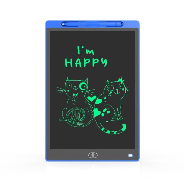 LCD Writing Tablet 8.5 & 12 Inch Electronic Writing Drawing Pads Portable Doodle Board Gifts for Kids Office Memo Home WhiteboardBlue
