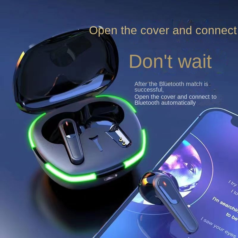 TWS new Z60 Bluetooth headset wireless mini LED touch digital in-ear cool