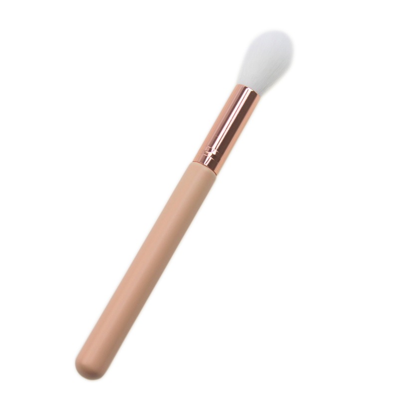 MB097 Flame Shape High Cheekbone Highlighter and Contouring Synthetic Face Makeup Brush