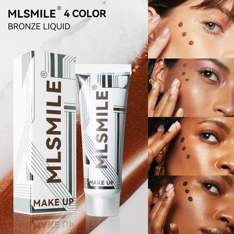 Facial foundation make-up, essence liquid, color mixing and facial repair, pearly bronze, high gloss concealer, natural and lasting make up CRRSHOP free shipping beauty care makeup 