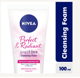 NIVEA Perfect & Radiant Eventone Cleansing Foam - 100ml