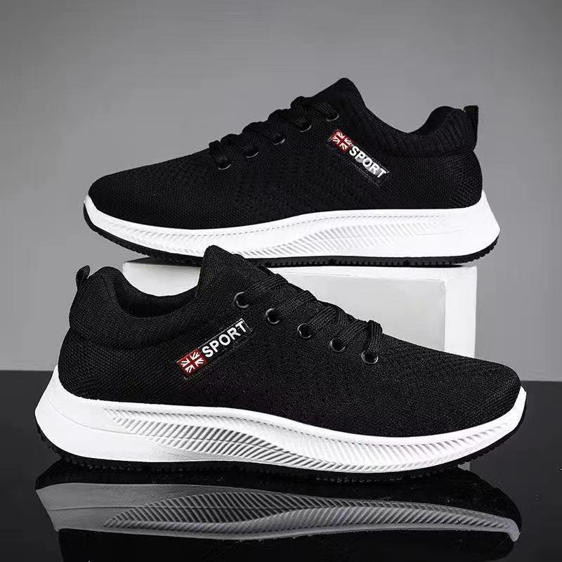 8011 Men's Casual Shoes Fashion Breathable Lace-Up Light Sports Shoes For Men Comfortable Outdoor Male Sneakers Vulcanized shoes