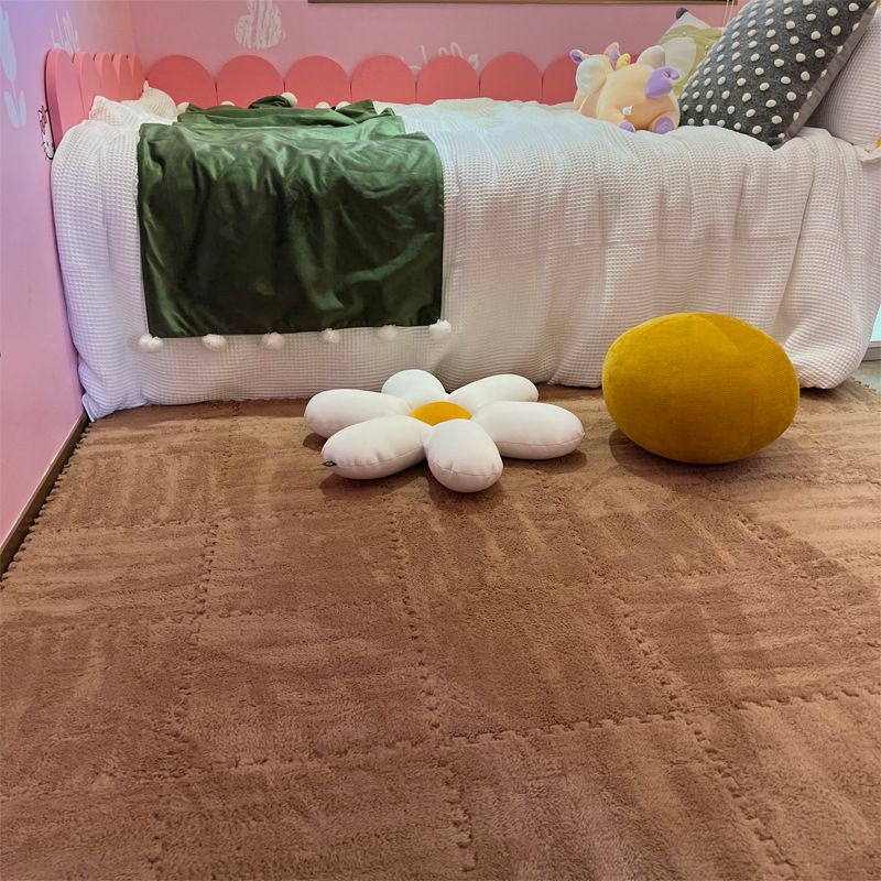Splicing carpets, carpet mats, floor mats, splicing plush carpets， Plush foam carpet