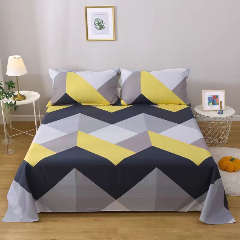 Big sheets Bed Sheet ，Washed cotton bed sheets 180*230cm,250*230cm Large size bedclothes sheet free shipping
