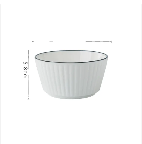 Spot ins Korean cute net relief tableware Tuzki household tableware rice bowl noodles bowl ears bowl plate XC-20/XC-21