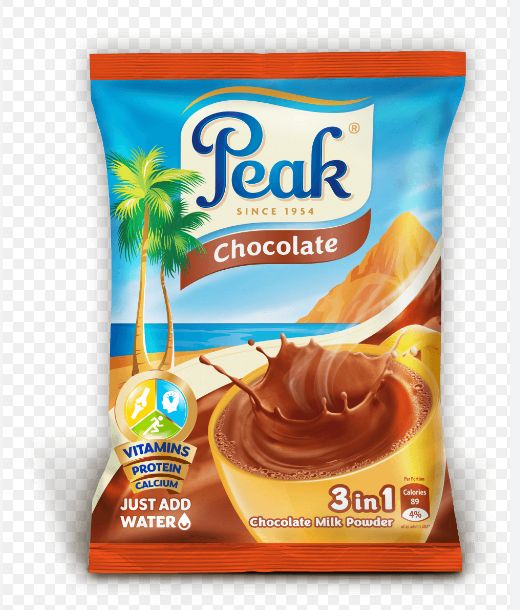 Peak 3 in 1 Chocolate milk powder 380g380G