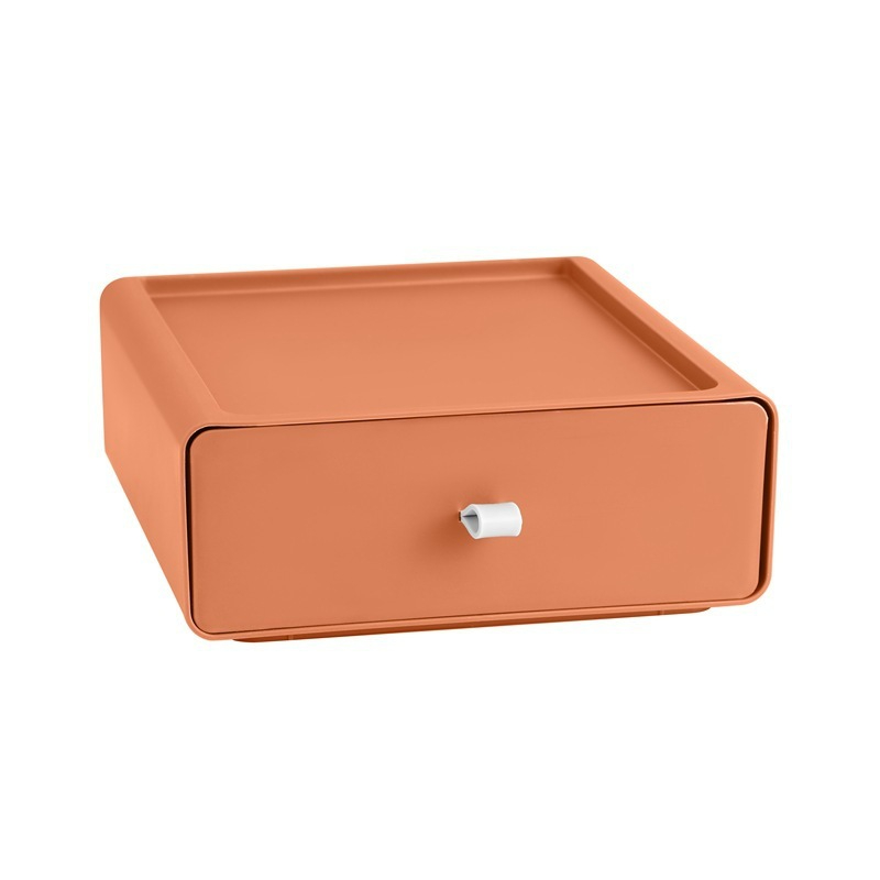 H0328 Household Cosmetics Storage Box Storage Box Jewelry Jewelry Storage Tool Kitchen Bedroom Multi-Functional Ornaments
