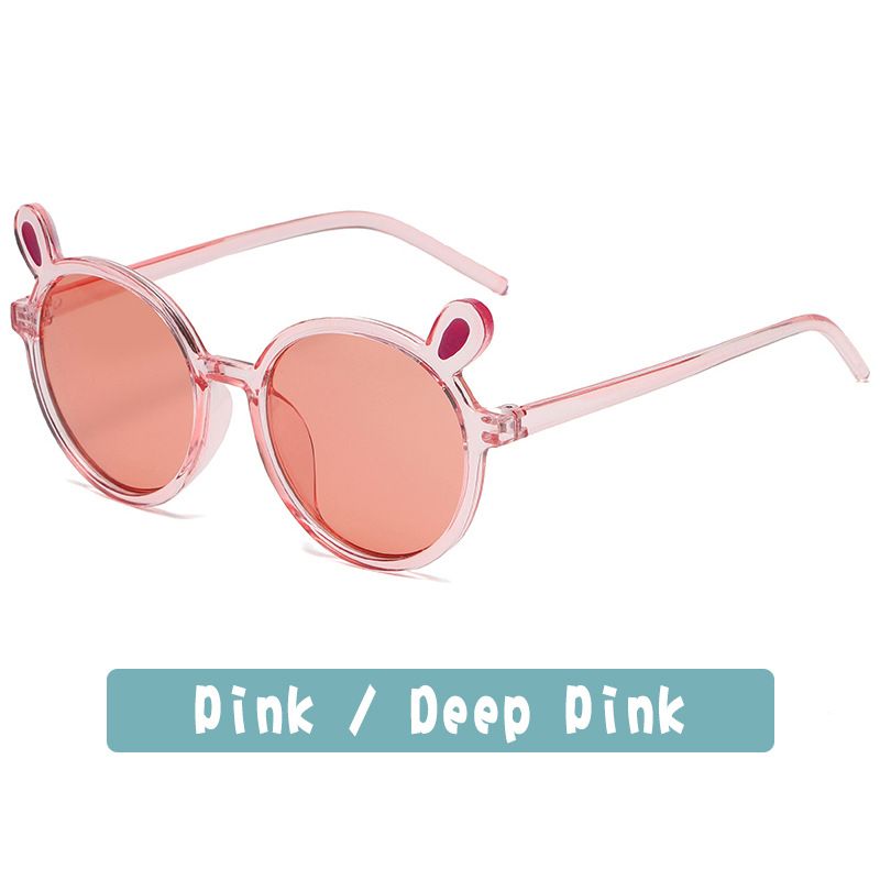 1545 Children Sunglasses Baby Sun Glasses Rabbit Ears Trendy Boys Girls Cute UV400 Kids Round ShadesC9