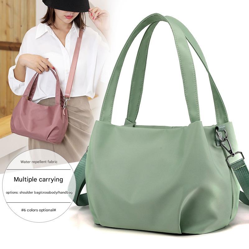 New Trendy Korean Style Women's Tote Bag, Fashion Canvas Shoulder Bag, Large Capacity Casual Crossbody Bag, Daily Mini Handbag for Ladies
