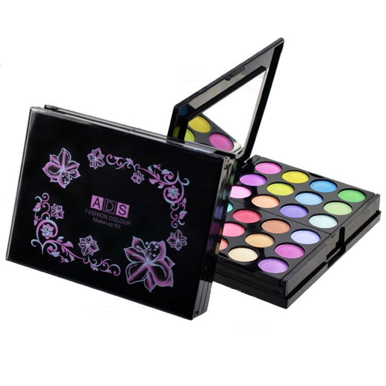 Makeup Tray Combination Cosmetic Set Eyebrow Palette Foundation Palette Blusher Lipstick Make UP Kit