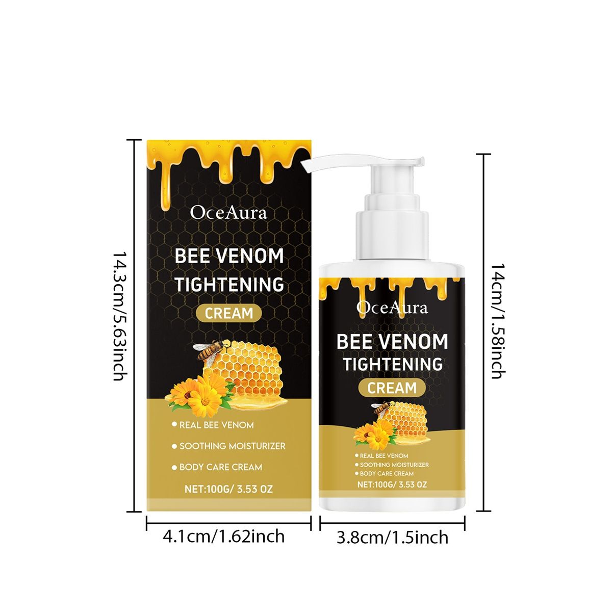 OCEANURA Bee Venom Moisturizing Lotion provides daily care and nourishment to the skin. It is gentle, moisturizing, and easy to absorb body lotion