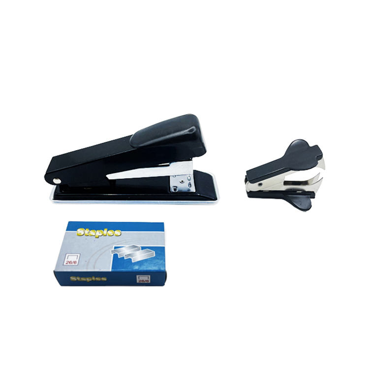 CY03C-3 3PCS Stapler Set Stapler+Staple Remover+Staples Office and School Use Office Stationery