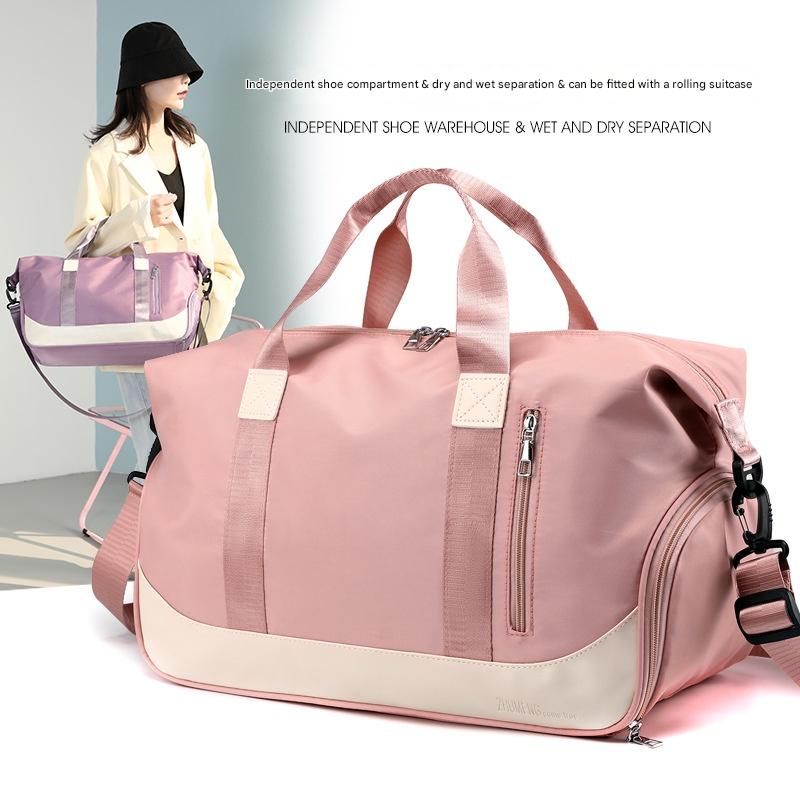 Large Capacity Sports Gym Bag, Breathable Waterproof Handbag, Yoga Swimming Travel Duffle Bag, Casual Crossbody Bag for Short Trip
Short Title
