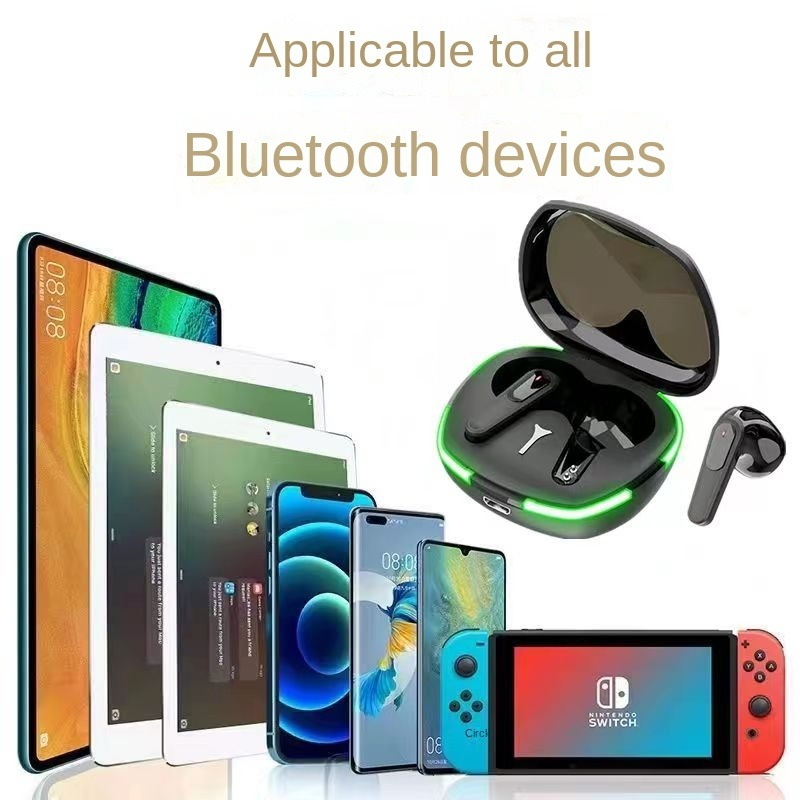 TWS new Z60 Bluetooth headset wireless mini LED touch digital in-ear cool