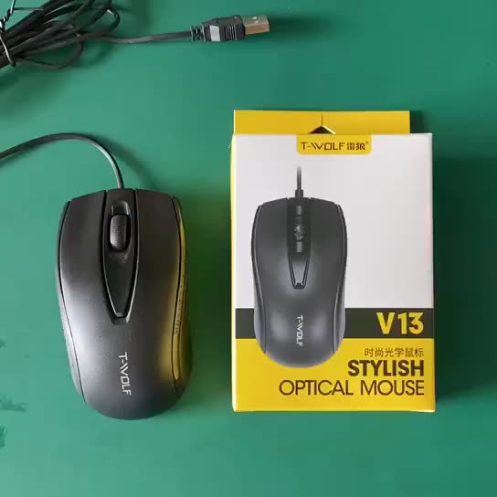 T-Wolf Wired Optic Mouse V13