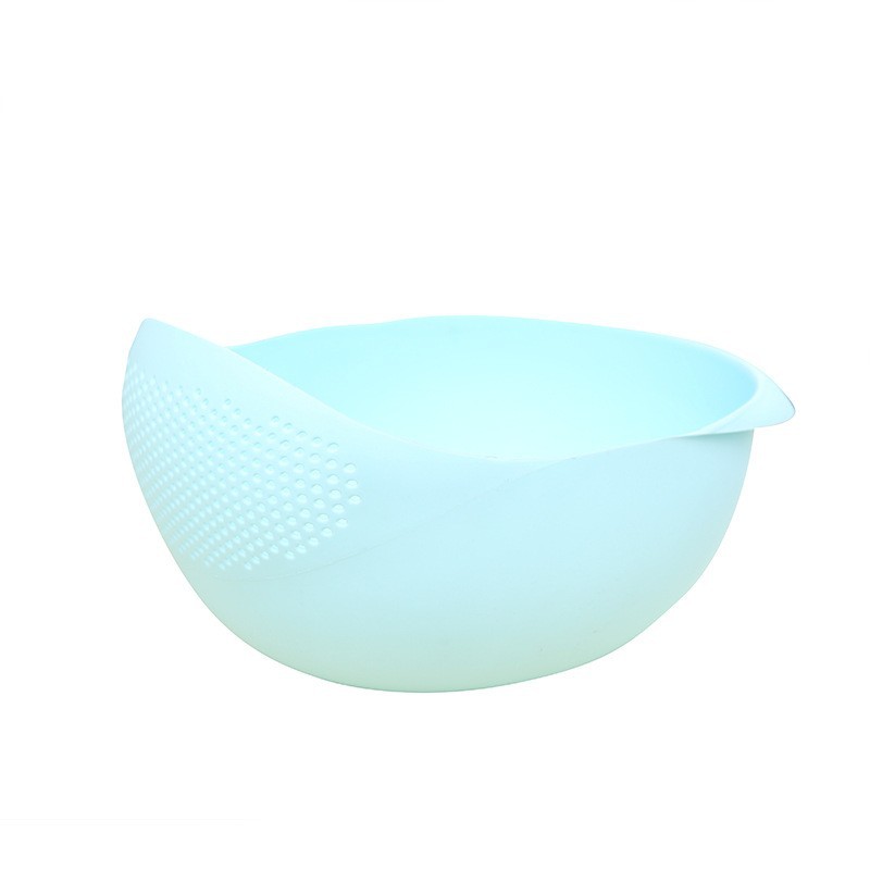 6602 Rice Wash Sieve, Rice Washer Strainers Colander Fruit Washing Bowl, Multipurpose Plastic Fruit Vegetables Drain Basket Kitchen Gadget