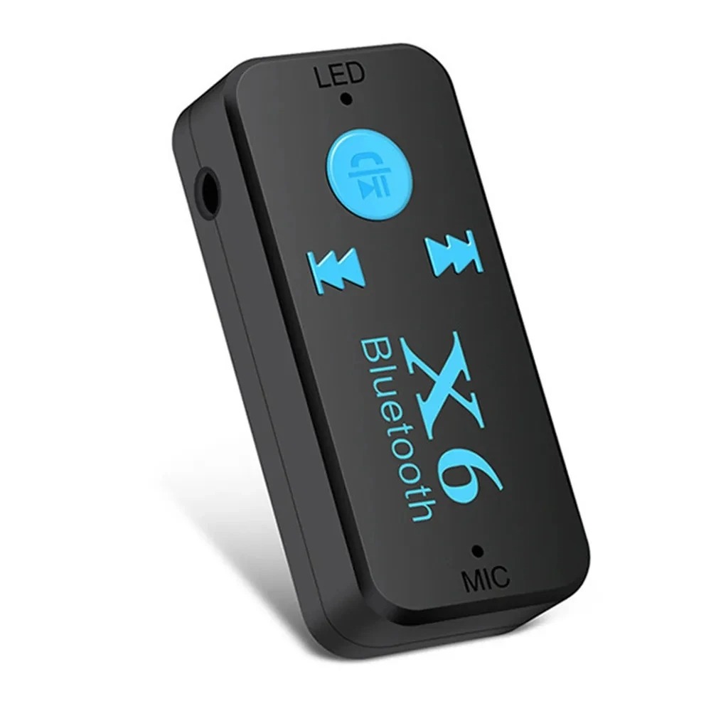 AUNONT Bluetooth-Compatible 5.0 Adapter X6 USB Wireless Receiver Music Audio for PC TV Car Hands-free 3.5mm AUX Adaptador USB Bluetooth Adapter 3.5mm Audio Bluetooth 2-in-1 Speaker PC 5.0 Bluetooth Receiver Transmitter
 