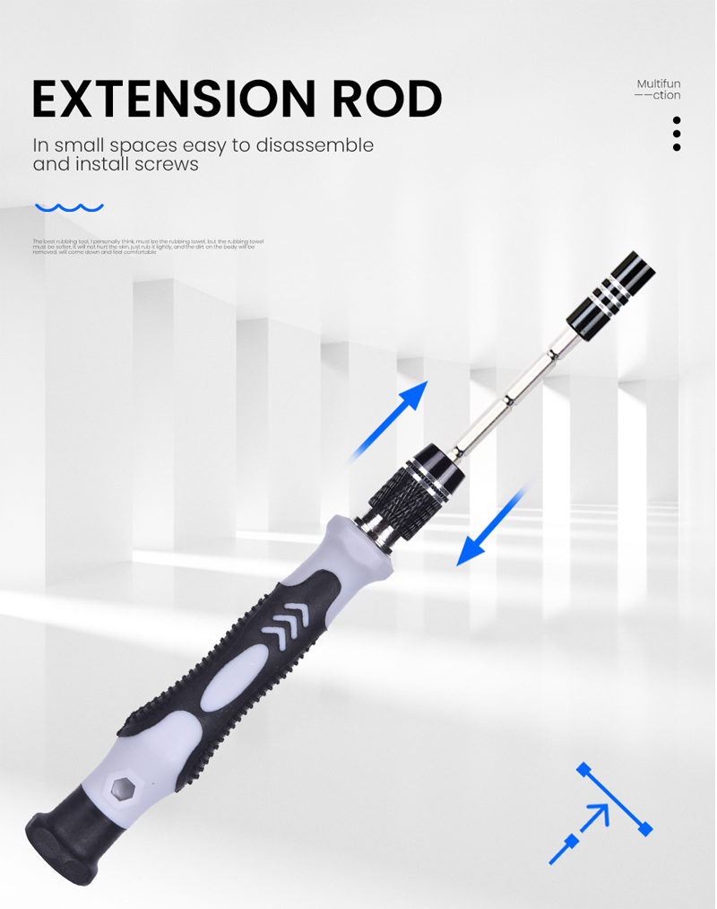 Tools power 117 in 1 Screwdriver Set of Screw Driver Bit Set Multi-function Precision Mobile Phone Repair Hand Tool Torx Hex