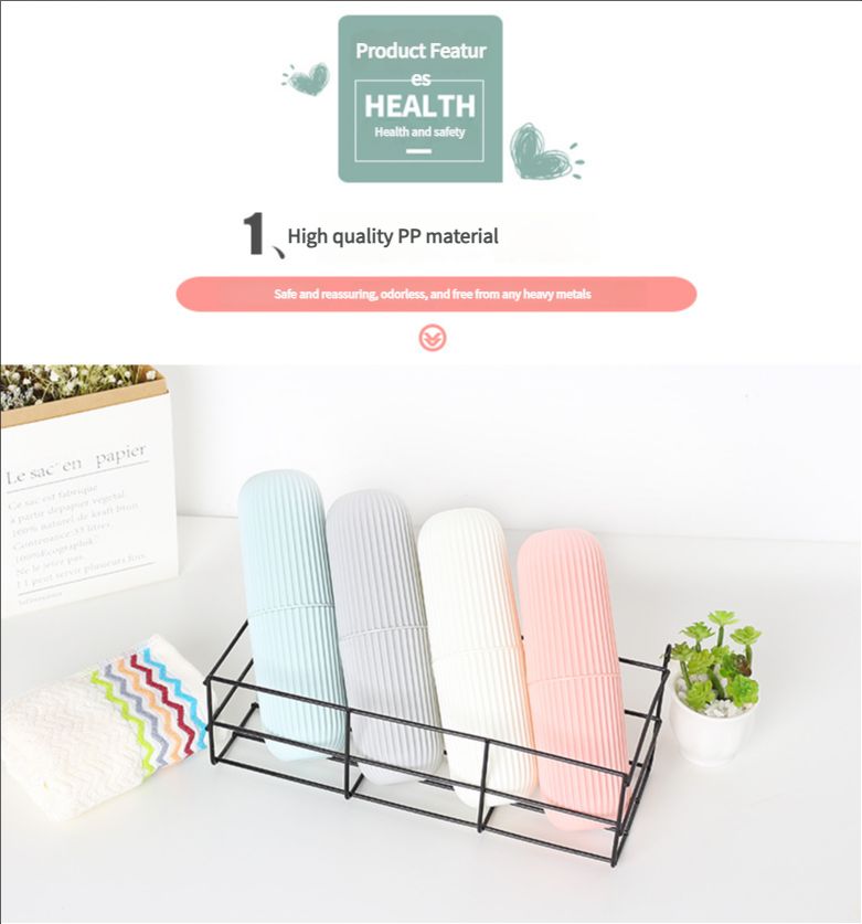Simple household travel mouthwash cup, toothbrush bucket, toothpaste storage box, toothbrush box portable set