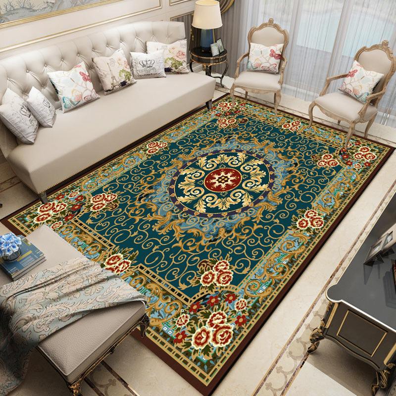 Crystal velvet carpet, easy to clean floor mat for home living room, bedroom decoration, bedside carpet, dirt resistant foot mat 60*90cm,50*80cm,40*60cm carpet