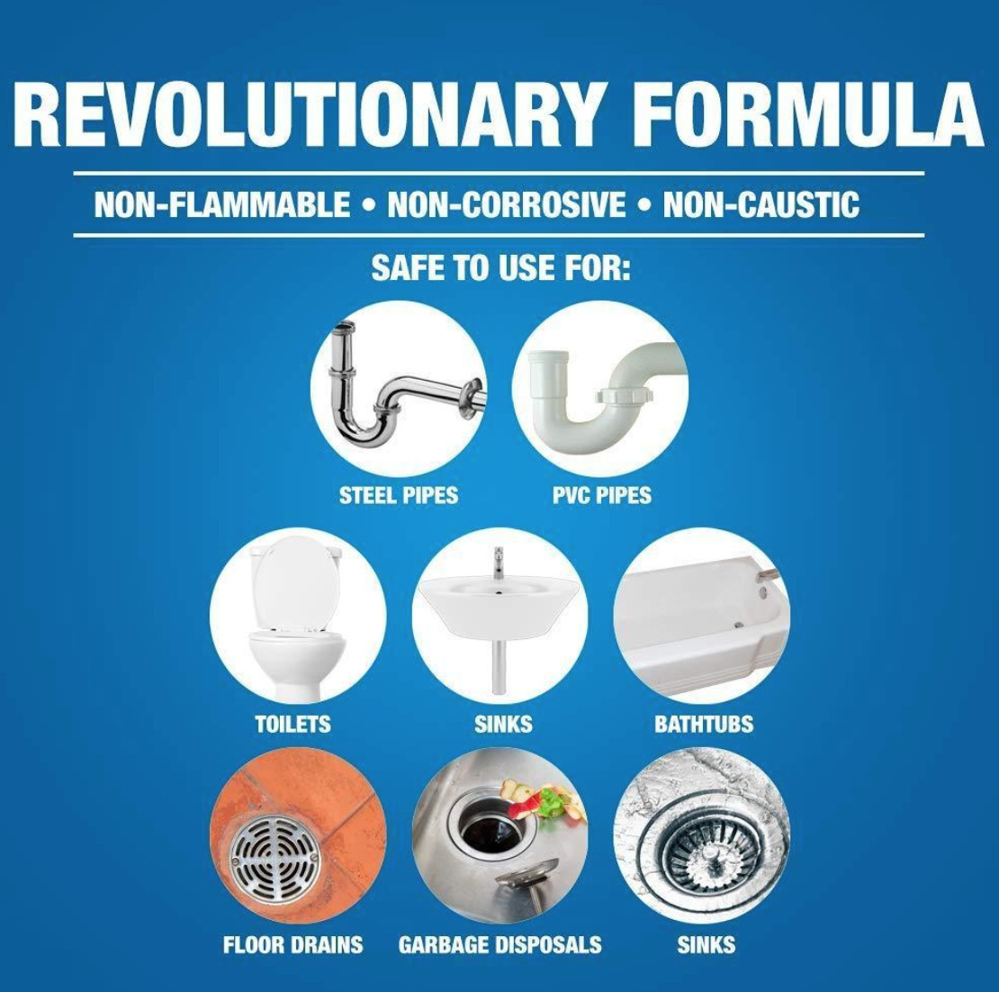 Drain Clog Remover Sink Drain Cleaner Pipe Dredge Powder Kitchen Toilet Pipeline Cleaning 