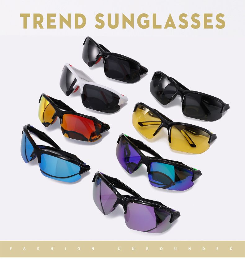 Polarized Fishing Sunglasses, Lightweight UV Protection Outdoor Sports Sunglasses for Cycling, Hiking, Running, Men Women Polarized Sunglasses
