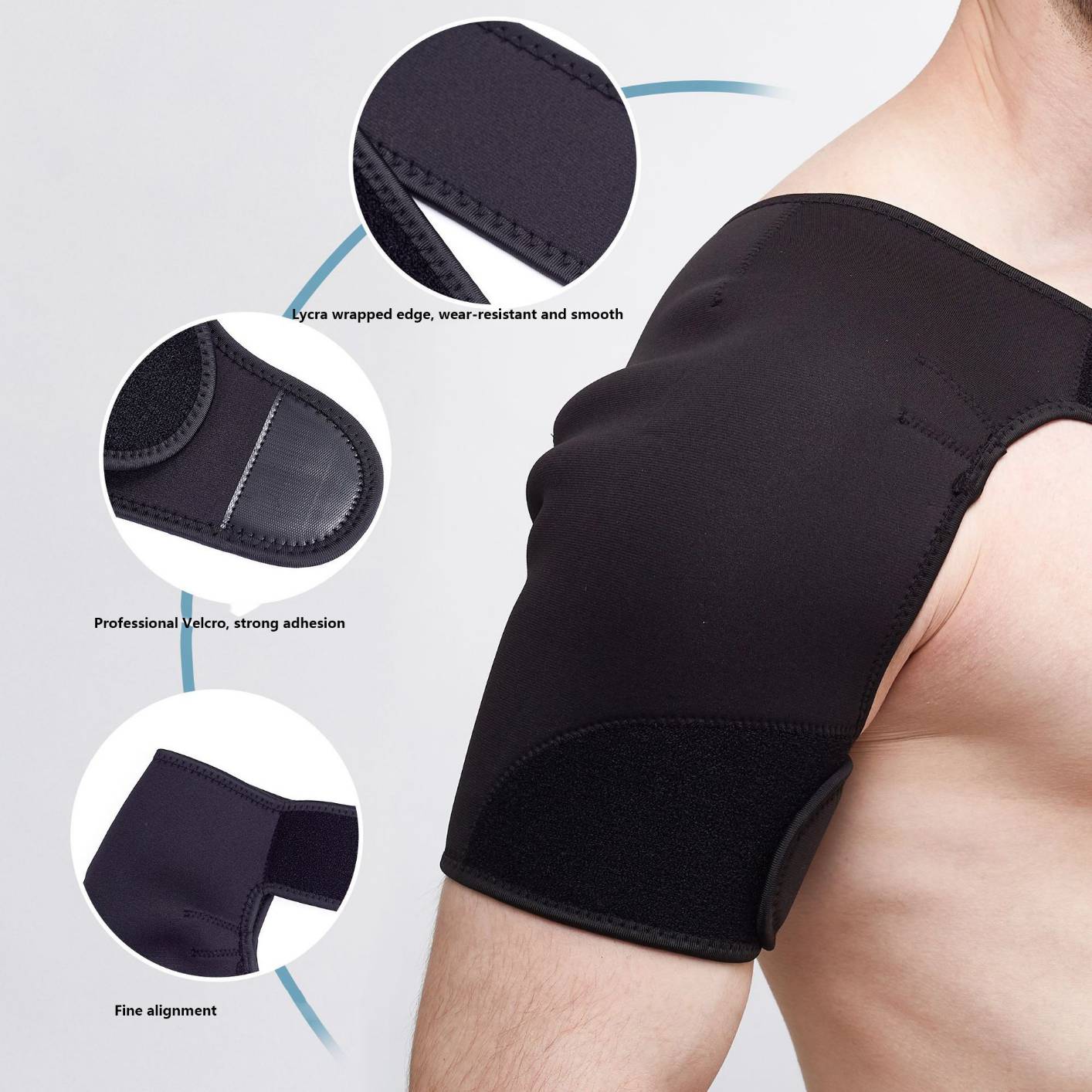 Shoulder Brace Torn Rotator Cuff Compression Shoulder Sleeve Pain Relief Shoulder Stability and Recovery