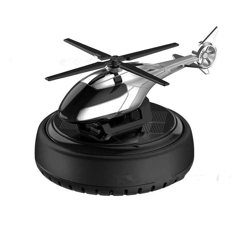 Solar car perfume, car aromatherapy, car interior decorations  black  