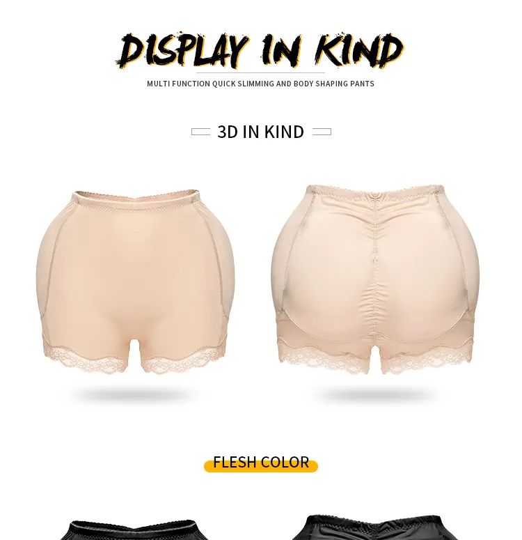 Women Butt Lifter Panty Fake Buttock Body Shaper Padded Underwear Lady Lift Bum High Waist Tummy Control Hip Panties