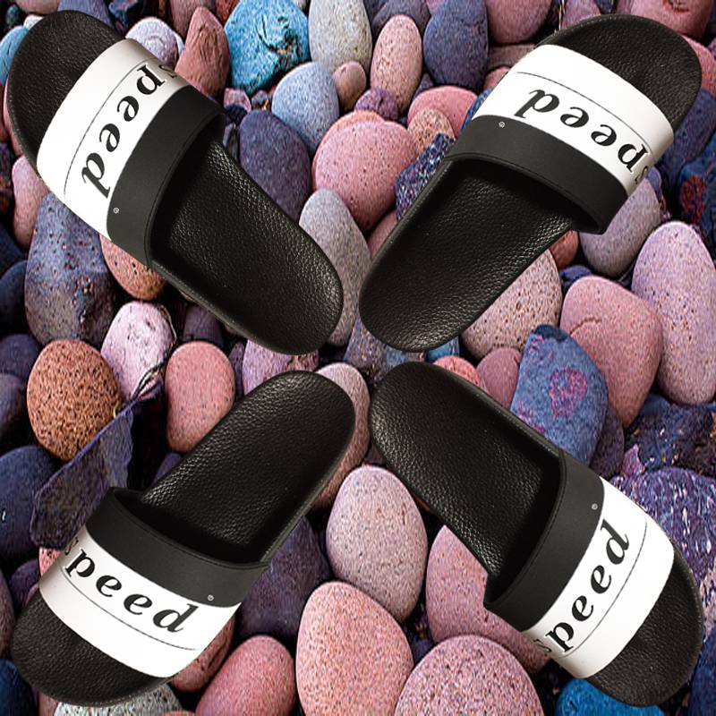 CLOUD SPEED Official Men's Dry Season and Rainy Season New Style Polyurethane Sole Fashion Classic Slippers