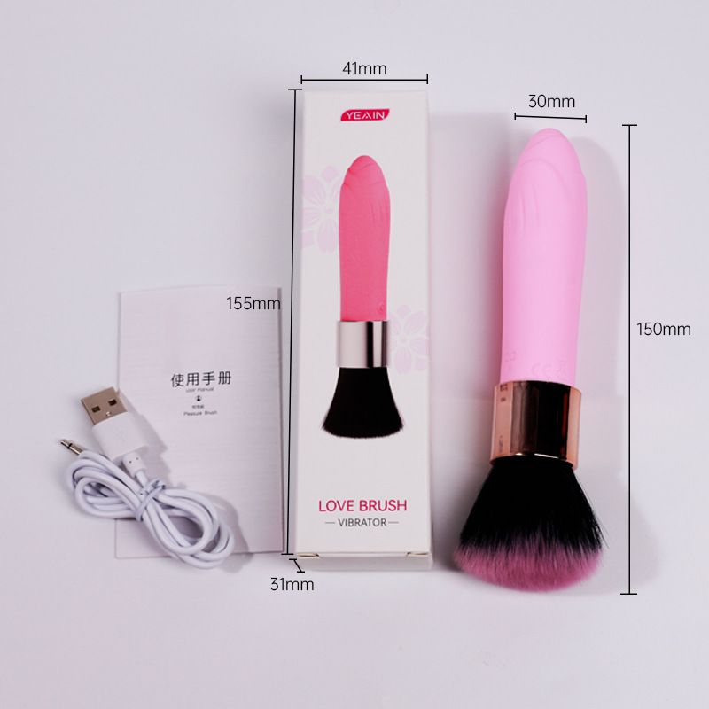 Vibration stick, soft brush, adult sex products, teasing toys, unisex, female sex toy, masturbator