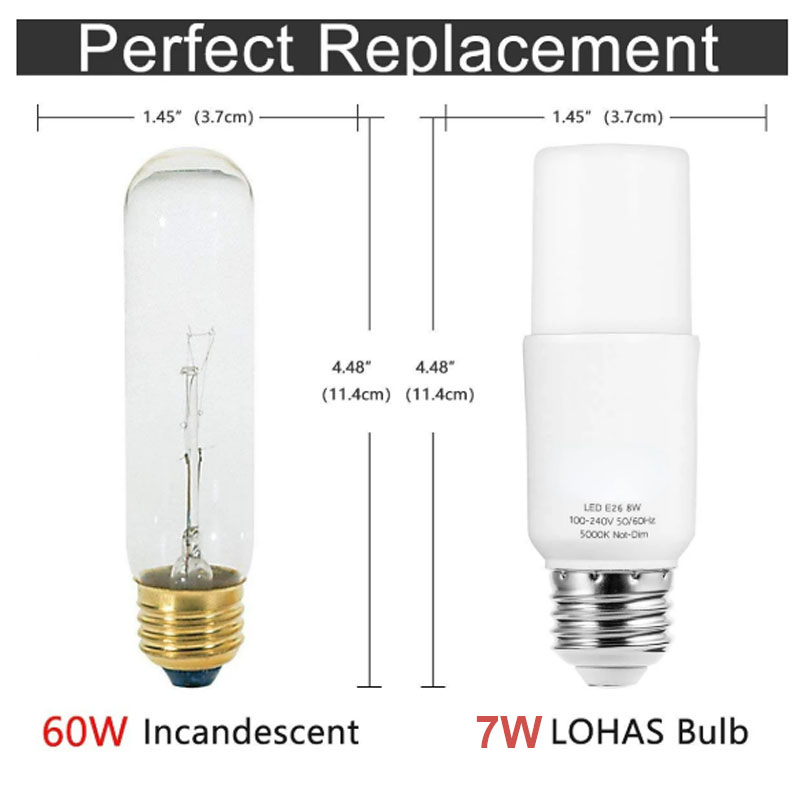 Leopard Cat LED E27 B22 Spiral Cylindrical Energy-saving Bulb 7W 12W 15W 20W Tubular LED Light Bulb AC220V  360 Degree Lamp Indoor Bar Coffee Bar Bedroom Home Lighting Decoration