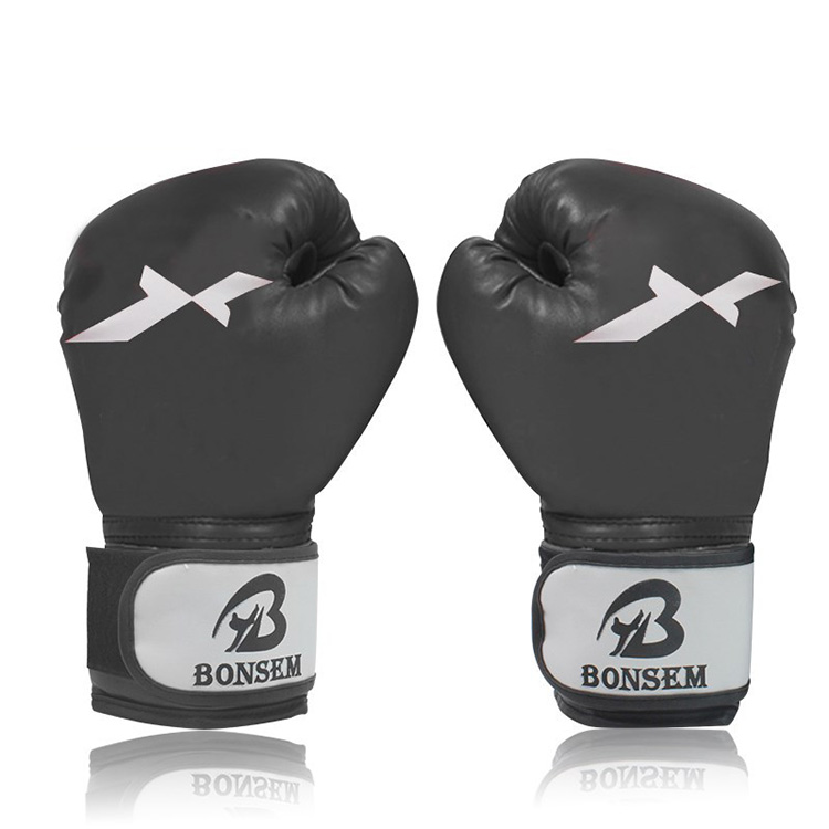 Boxing Gloves, Synthetic Leather Kickboxing Gloves for Sparring, Bag Gloves Suitable for Men and Women, Suitable for Home Gym