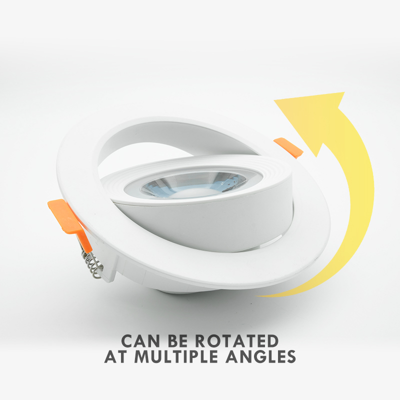 TaiYi high-quality 5W 7W 6000K 25 degree plastic embedded embedded LED spotlights for home office LED spotlights