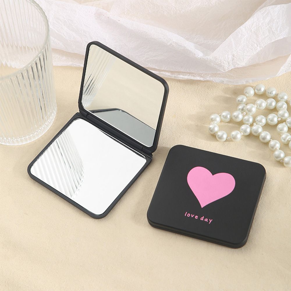 Folding mirror; high-quality makeup mirror; portable folding mirror; mini DIY makeup mirror.