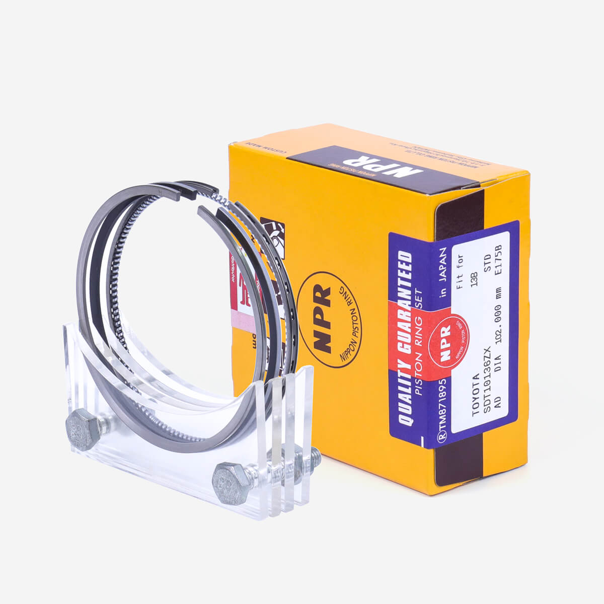 NPR 13B Engine Piston Rings OEM:SDT10136ZX for TOYOTA |TospinoMall 
