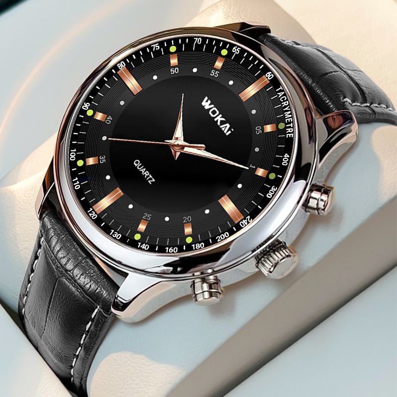 Business watch quartz sports watch casual belt men's watch