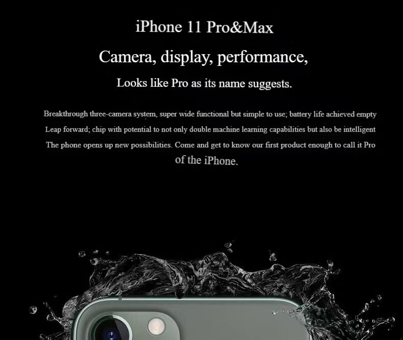 iPhone 11 Pro Max{Second-hand refurbished machine}