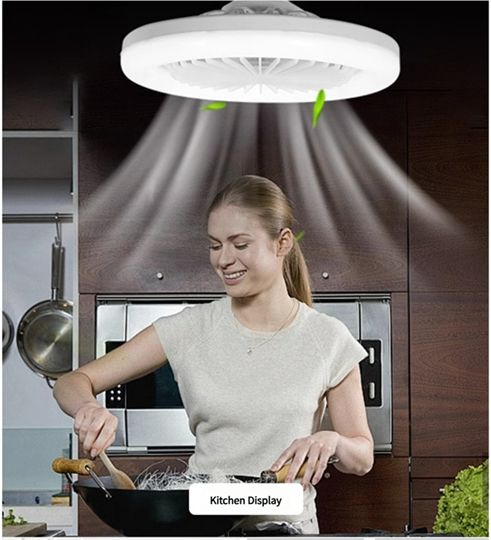 E27 fan lamp shaking head remote control aromatherapy bedroom living room lamp screw mouth dimmable home ceiling fan lamp Fan Light,Light fan